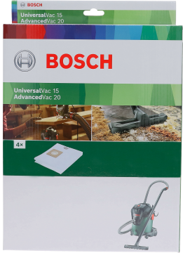 Bosch Süpürge Toz Torbası Yün (UV 15 - AV 20) (4 Adet) - 2609256F66