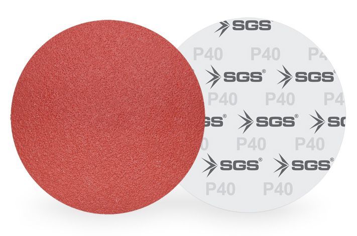 SGS 414 Cırtlı Zımpara Ao 125Mm 80Kum