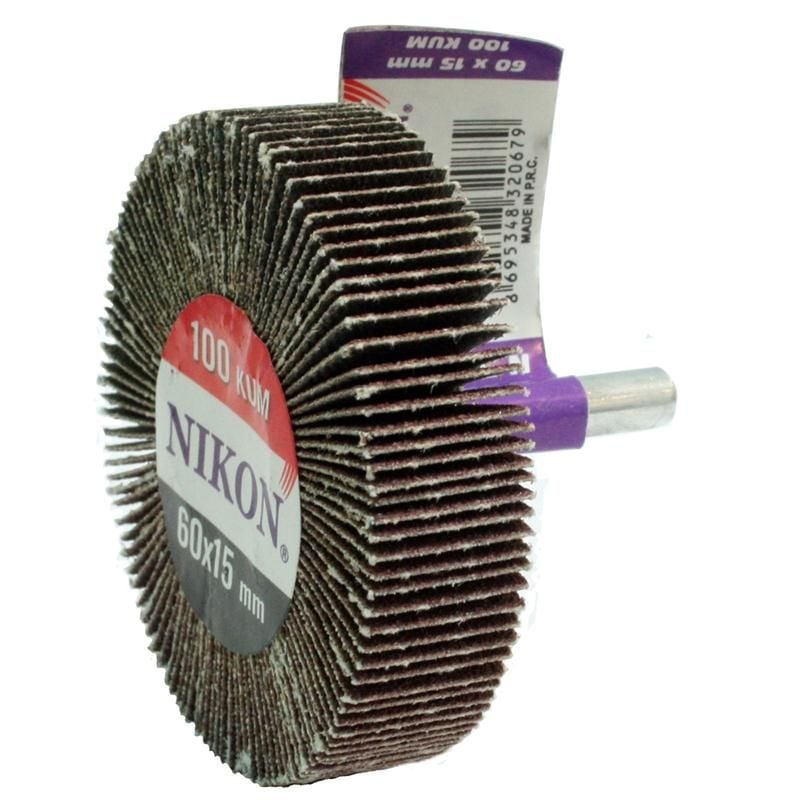 Nikon Saplı Fırfır Zımpara 30X15 Mm 40 Kum - NIK32001