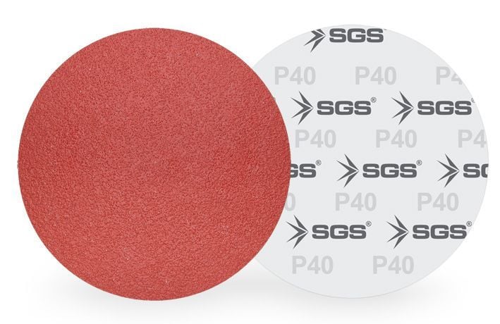 SGS 415 Cırtlı Zımpara Ao 125Mm 100Kum