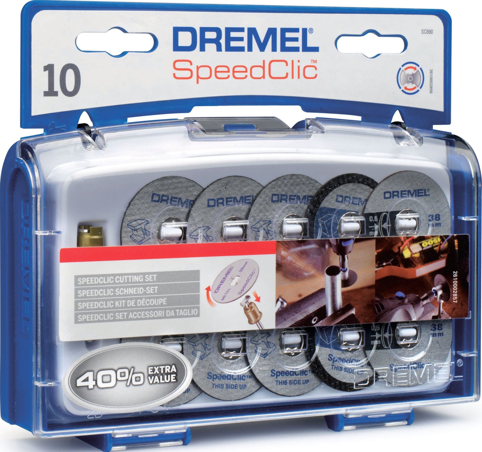 Dremel Aksesuar Seti Speed Clic Kesme (SC690) - 2615S690JA