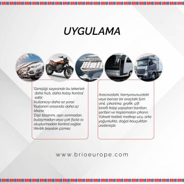 Brio Etiket Serit Folyo Temizlik Silgisi Truck