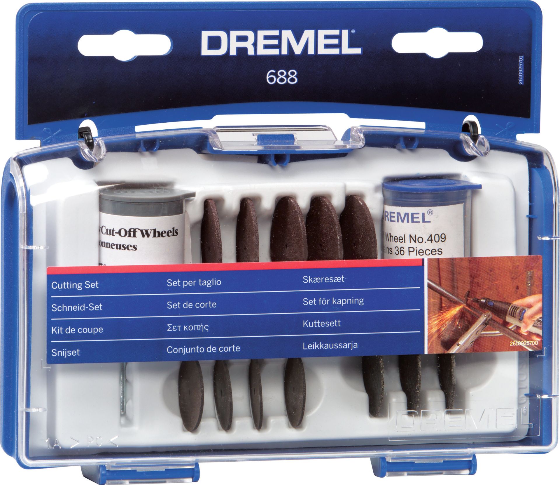 Dremel Aksesuar Seti Kesme (68 Parça) (688) - 26150688JA