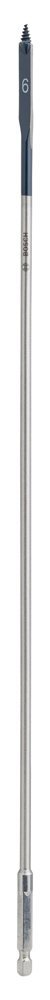 Bosch SelfCut Speed Yaprak Ahşap Matkap Ucu 1/4 İnç Altıgen Şaft 6x400 mm - 2608595400