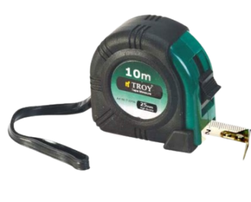 Troy 23110 Stoperli Şerit Metre (10mx25mm)