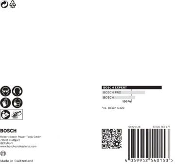 Bosch Ağ Zımpara Expert M480 Ø125 mm 240 Kum (5 Adet) - 2608900677