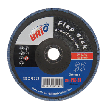 Brio Flap Disk 180Xp60 Zr