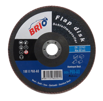 Brio Flap Disk 180Xp80 Ao