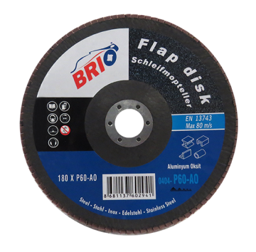 Brio Flap Disk 180Xp80 Ao