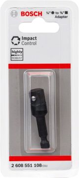 Bosch Lokma Ucu Adaptörü Impact Control 3/8 İnç Soket - 2608551108