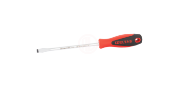 İzeltaş Düz Uçlu Tornavida Ergonomik Seri 7x125 mm