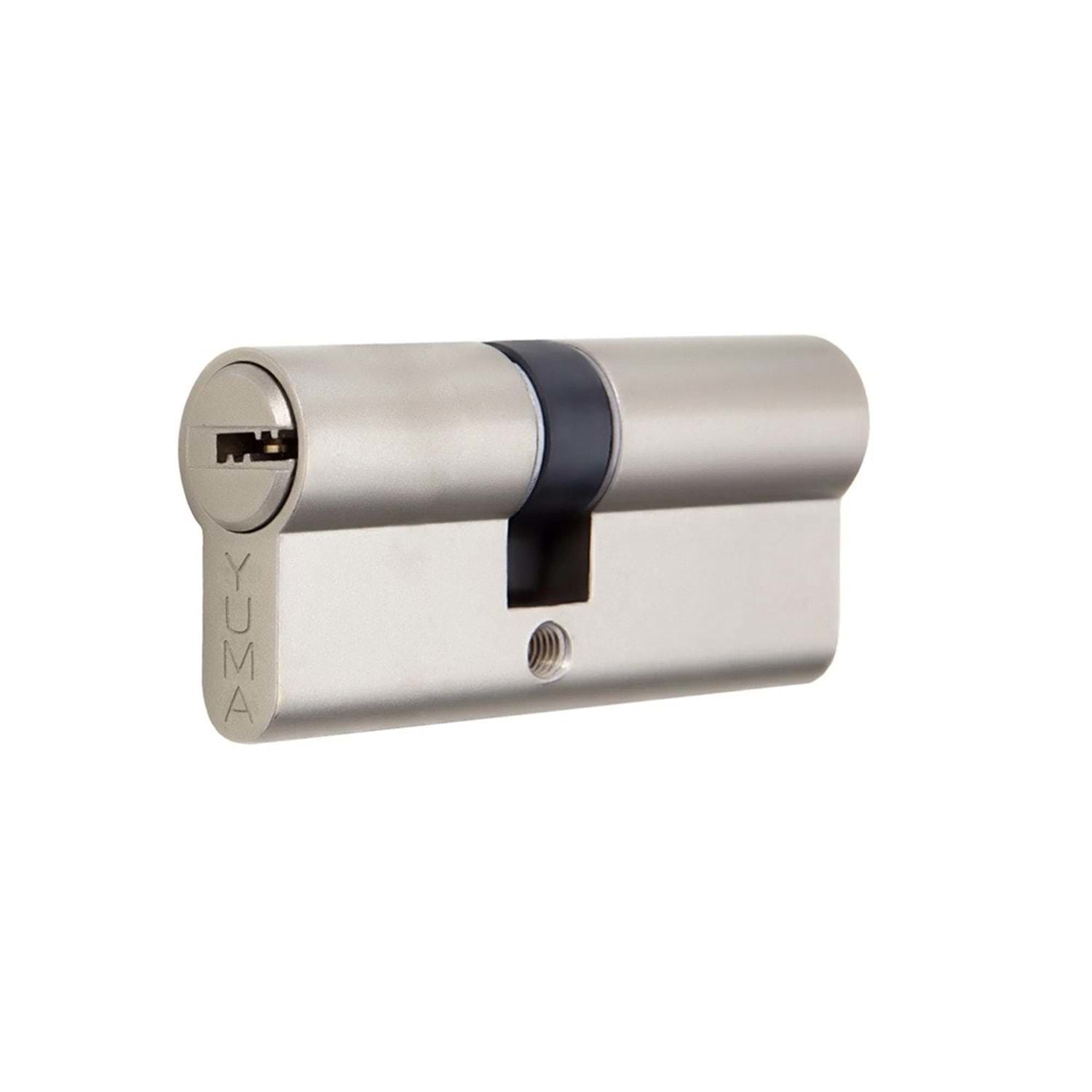 Yuma Kilit Standart Pirinç Bilyalı Barel (Kutulu) 68 Mm Saten