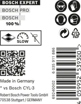 Bosch Çok Amaçlı Matkap Ucu Expert CYL-9 MC 4x75 mm (10 Adet) - 2608900637