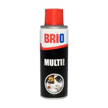 Brio Çok Amaçlı Sprey Multi Sprey Yağlayıcı, Koruyucu Yağlayıcı Ve Pas Sökücü Aerosol 200 Ml 2'li 2 adet