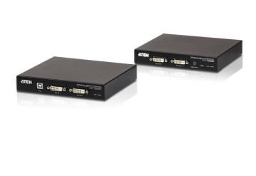 Aten Usb Dvı Dual View Hdbaset™ 2.0 Kvm (Keyboard/Video Monitor/Mouse) Mesafe Uzatma Cihazı (1920 X 1200 @100 M Ya Da 150M)