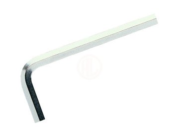 Vip-Tec Allen Anahtar Kısa Parlak Krom 2,5 mm - VT/810-2.5L