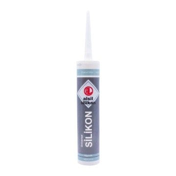 Alsil Genel Amaçlı Silikon 280 Gr Beyaz