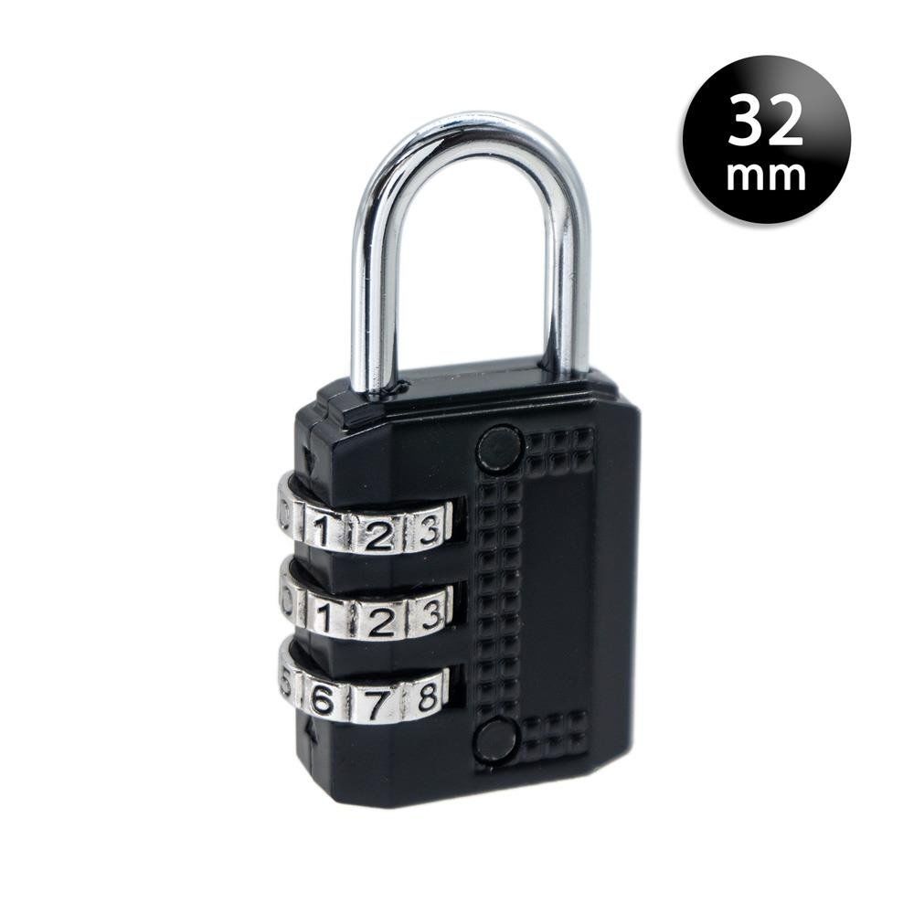 Yuma Kilit Ymk Üç Basamaklı Şifreli Asma Kilit 32 Mm