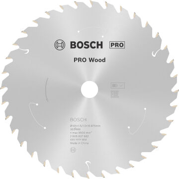 Bosch Aksesuar Pro Wood Daire Testere Bıçağı 136*16 Mm 24 D E/C