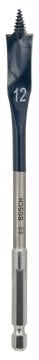 Bosch SelfCut Speed Yaprak Ahşap Matkap Ucu 1/4 İnç Altıgen Şaft 12x152 mm - 2608595484