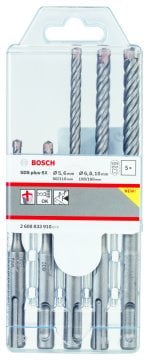 Bosch SDS Plus-5X Kırıcı Delici Uç Set (5 Parça Ø5-10 mm) - 2608833910