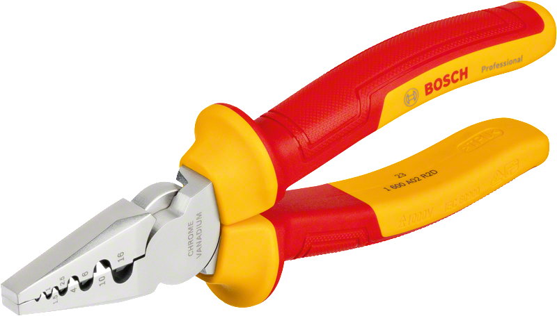 Bosch Profesyonel VDE Sıkma Pensesi 180mm