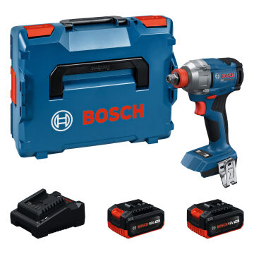 Bosch GDX 18V-285 Akülü Darbeli Somun Sıkma 2 x 4,0 Ah - 06019N2102