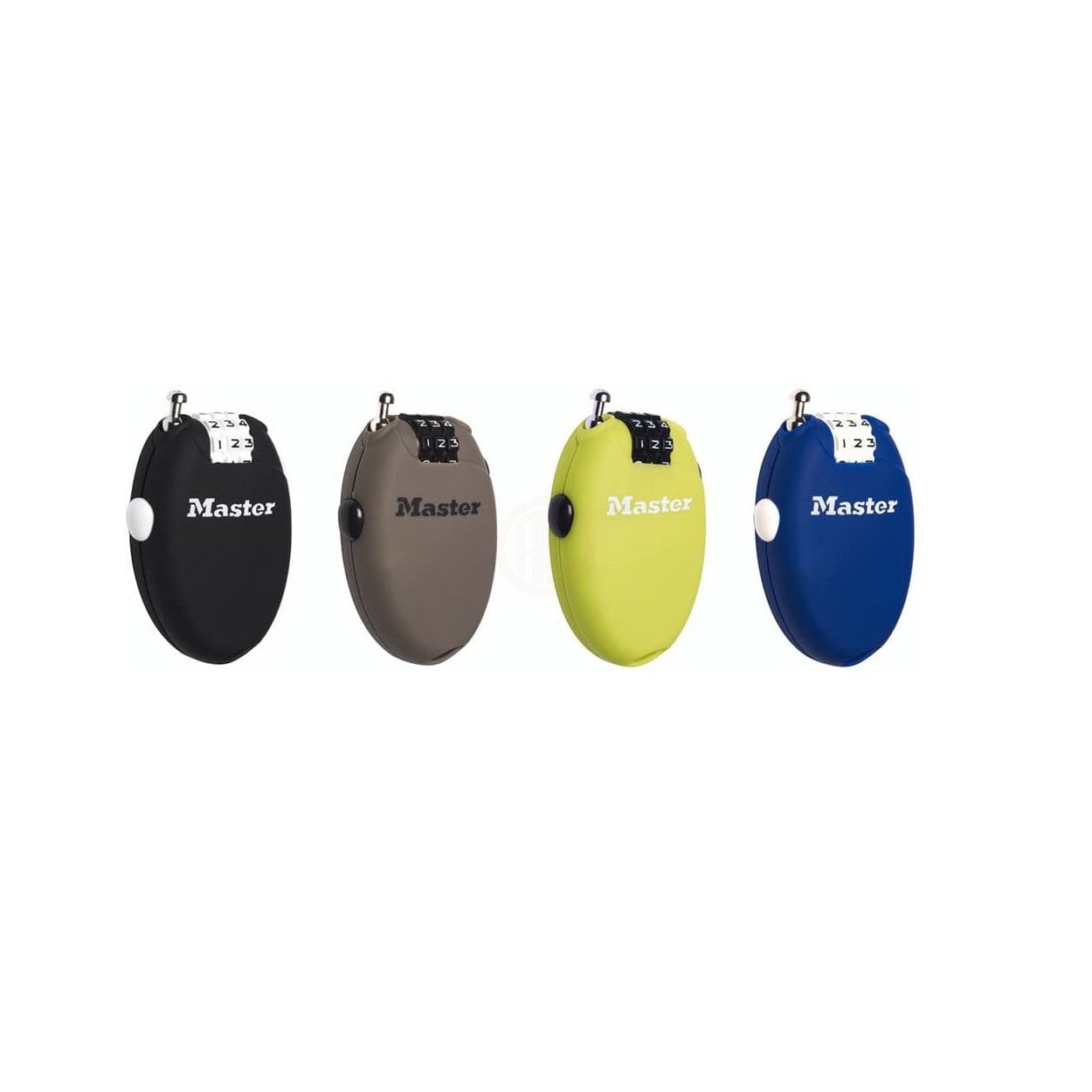 Master Lock RENKLİ ÇELİK KABLO KİLİT BRAKETLİ 1.50 MTx8 MM - 412MV