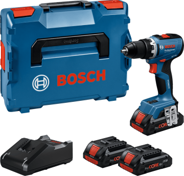 Bosch Akülü Vidalama Matkabı GSR 18V-65 3x4,0Ah Akülü Set - 06019N3208