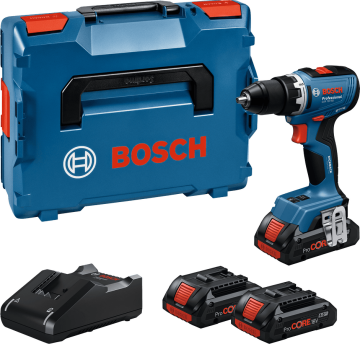 Bosch Akülü Vidalama Matkabı GSR 18V-65 3x4,0Ah Akülü Set - 06019N3208