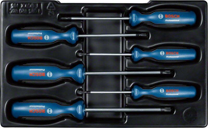 Bosch Profesyonel Torx Tornavida Seti 6 Parça - 1600A01V09