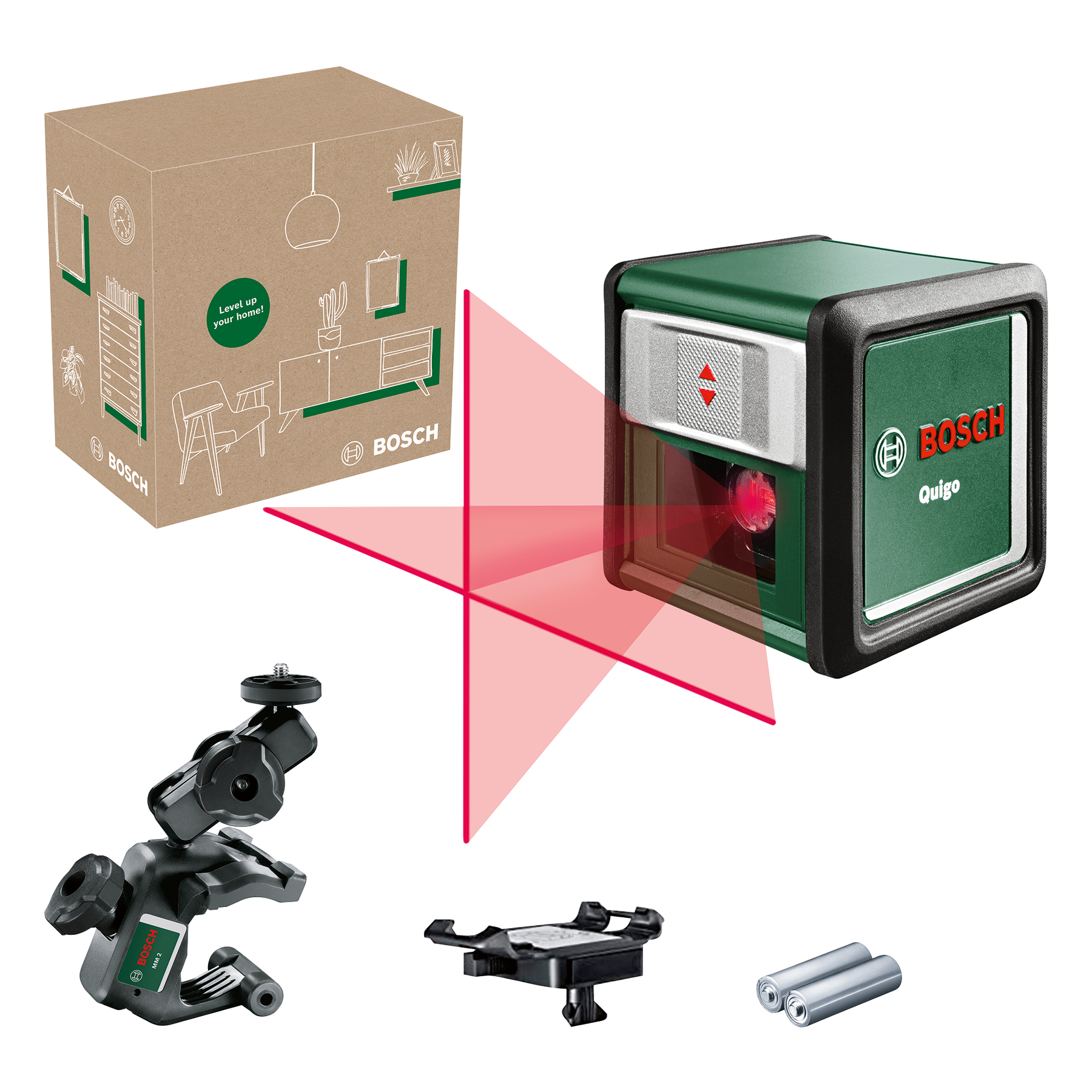 Bosch Quigo Çapraz Çizgi Lazeri - 06036635Z0