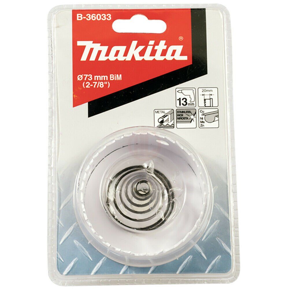 Makita Sheet Metal Delik Açma Testeresi 73 mm (B-36033)