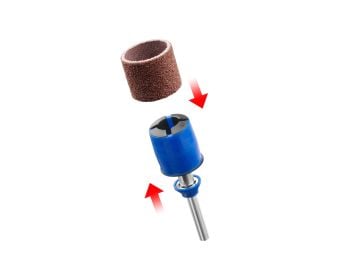 Dremel EZ SpeedClic Mandren (SC407) ve Zımparalama Bandı - 2615S407JA