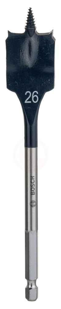 Bosch SelfCut Speed Yaprak Ahşap Matkap Ucu 1/4 İnç Altıgen Şaft 26x152 mm - 2608595495