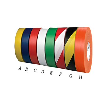 Mfk Yer İşaretleme Bandı Pvc 30 Mt 5 Cm Kırmızı-Beyaz
