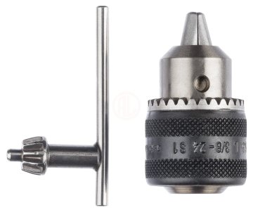 Bosch Anahtarlı Mandren 3/8 İnç - 24 UNF Ø0,5-6,5 mm - 2608571010