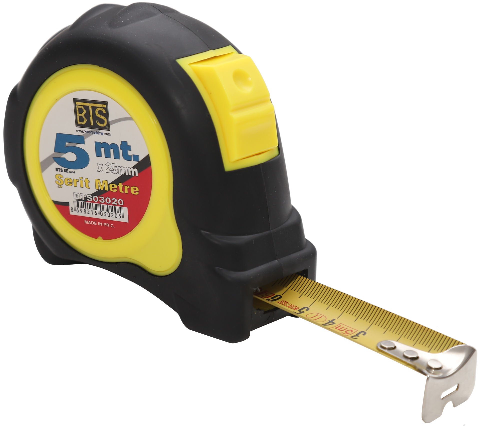 BTS Şerit Metre 5E Serisi 5 Mt 25 mm