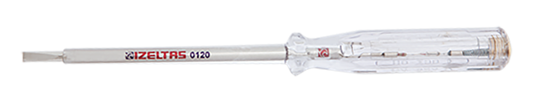 İzeltaş Elektrik Kontrol Kalemi Düz Uçlu 135 mm