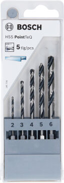 Bosch Aksesuar Hsspointteq Hex Metal Matkap Uç Set 5'Li X5