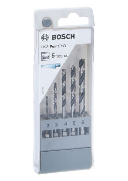 Bosch Aksesuar Hsspointteq Hex Metal Matkap Uç Set 5'Li X5