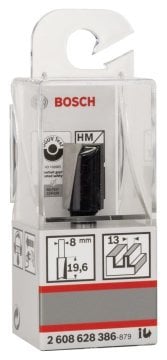 Bosch Çift Oluklu Düz Freze Ucu Standard For Wood 8x13x51 mm - 2608628386