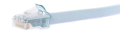 Avaya Gigaspeed® X10D Visipatch® 360 To 360Gs10E Cat 6A 4-Pair Low Smoke Zero Halogen Solid Hybrid Patch Cord T, 12 Feet, 3.50 Meters, White