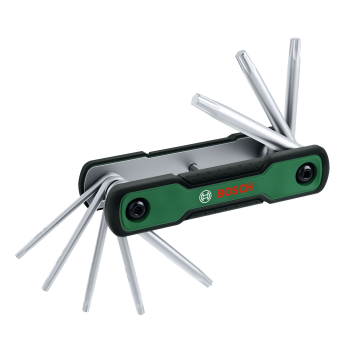 Bosch 8 İ 1 Arada Katlanabilir Torx Anahtar Seti - 1600A039L8