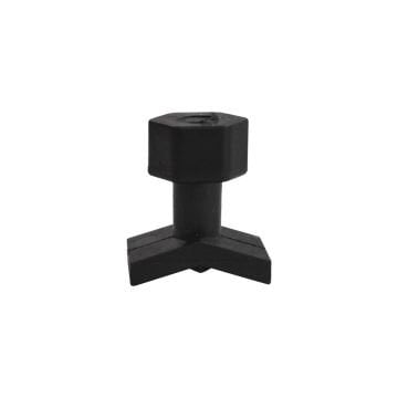 Brio PDR Boyasız Göçük Düzeltme Plastiği Köşe Düzeltme V Tİp Çap 20x15mm - D. N6 - Siyah 10'lu