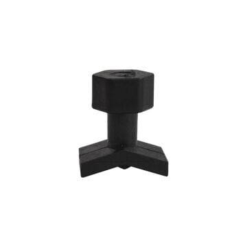 Brio PDR Boyasız Göçük Düzeltme Plastiği Köşe Düzeltme V Tİp Çap 20x15mm - D. N6 - Siyah 10'lu