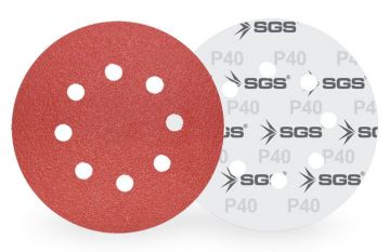 SGS 443 Cırtlı Zımpara Ao 115Mm 100Kum Delikli