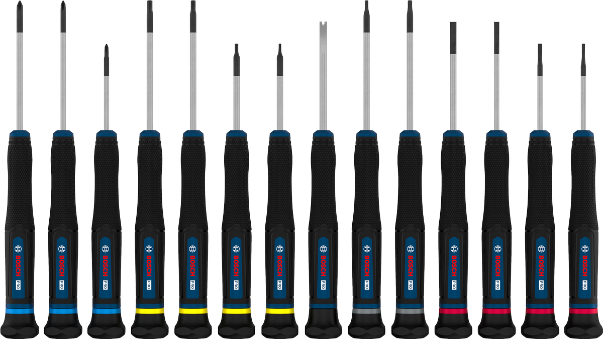 Bosch Pro Hassas Tornavida Seti (14 Parça) - 1600A039PN