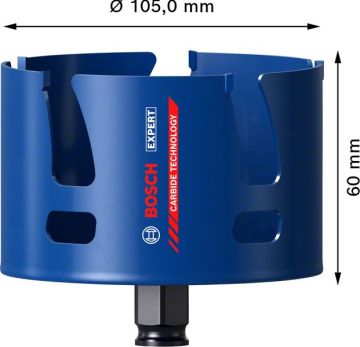 Bosch Delik Açma Testeresi Expert PC-Plus sMC 105 mm - 2608900481