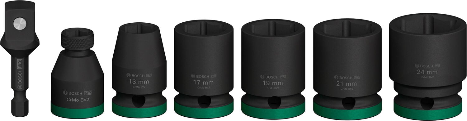 Bosch Aksesuar Pro Impact Lokma Ucu Seti 1/2'' 7Li